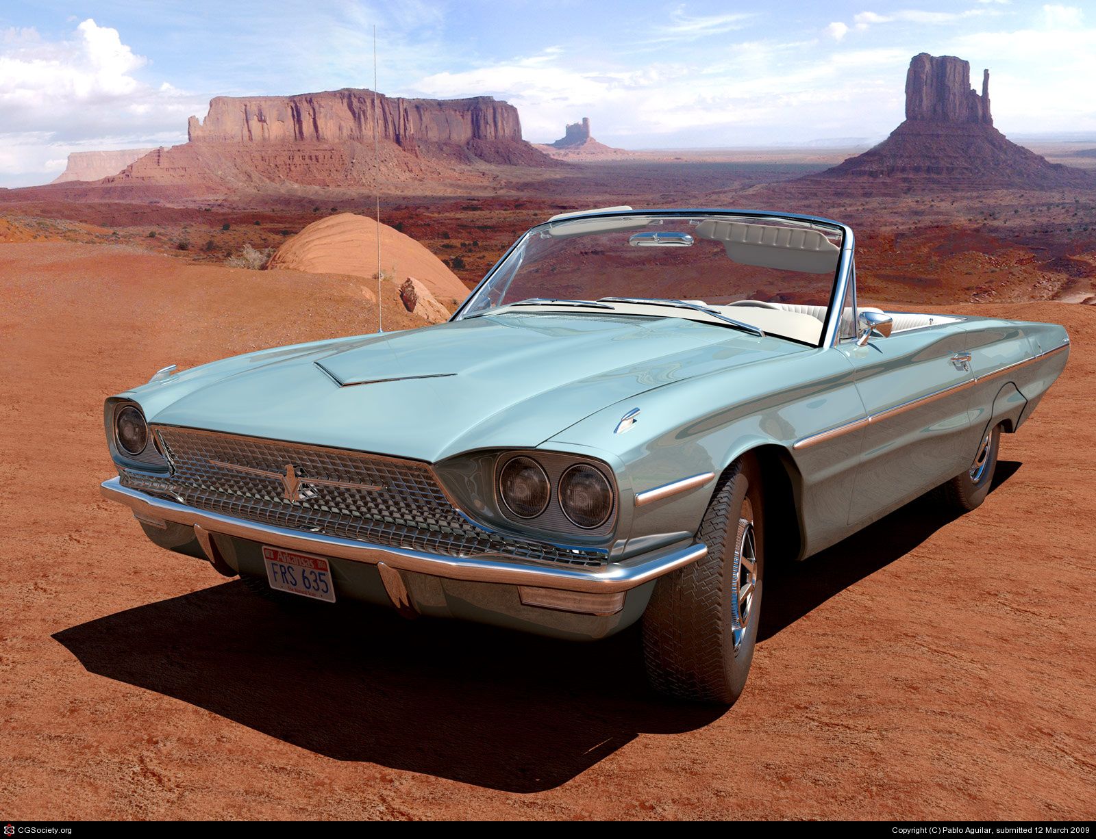 4. Thelma and Louise -- 1966 Ford Thunderbird